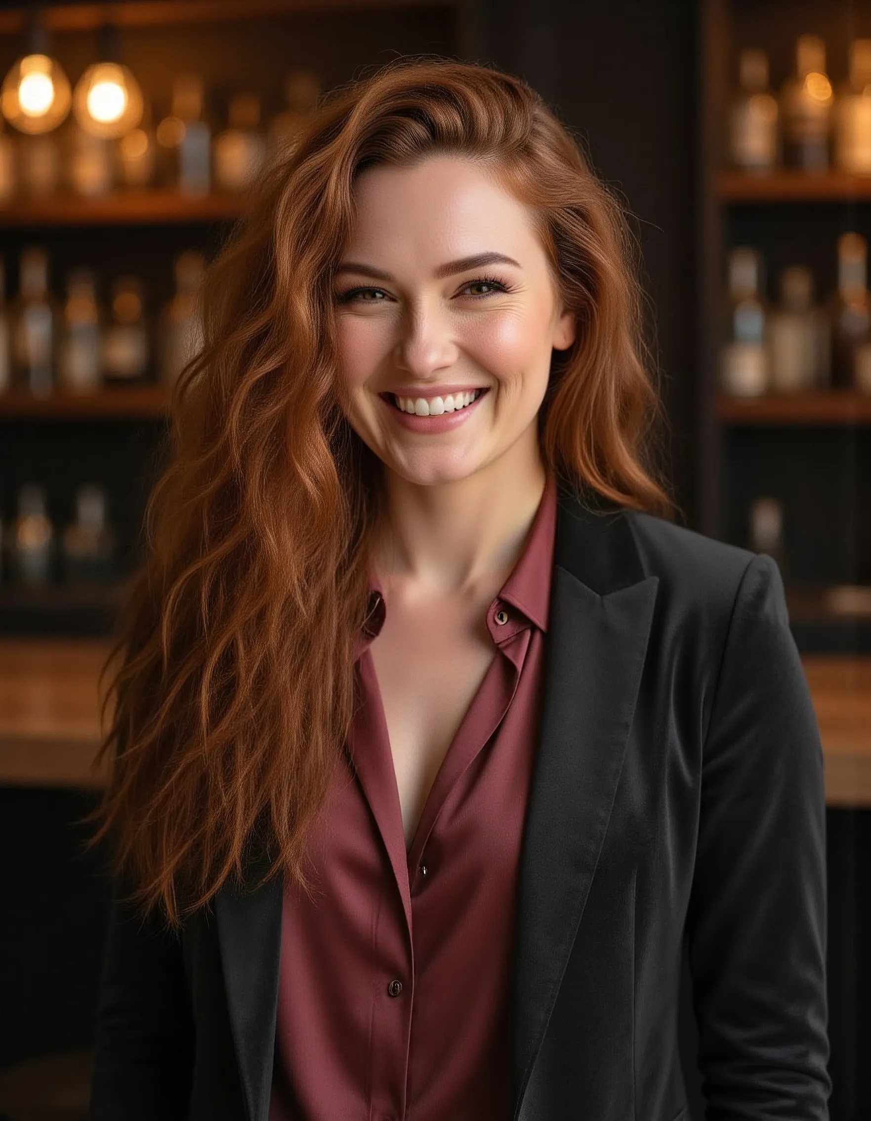 AI-generated dating profile portrait from StudioGenie