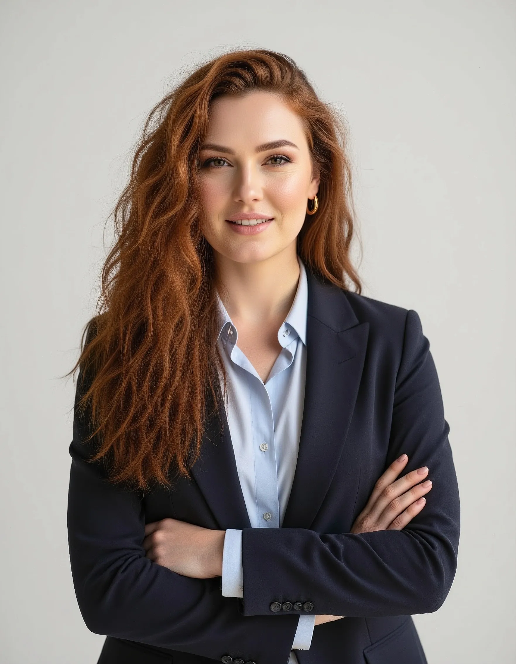 AI-generated LinkedIn headshot from StudioGenie